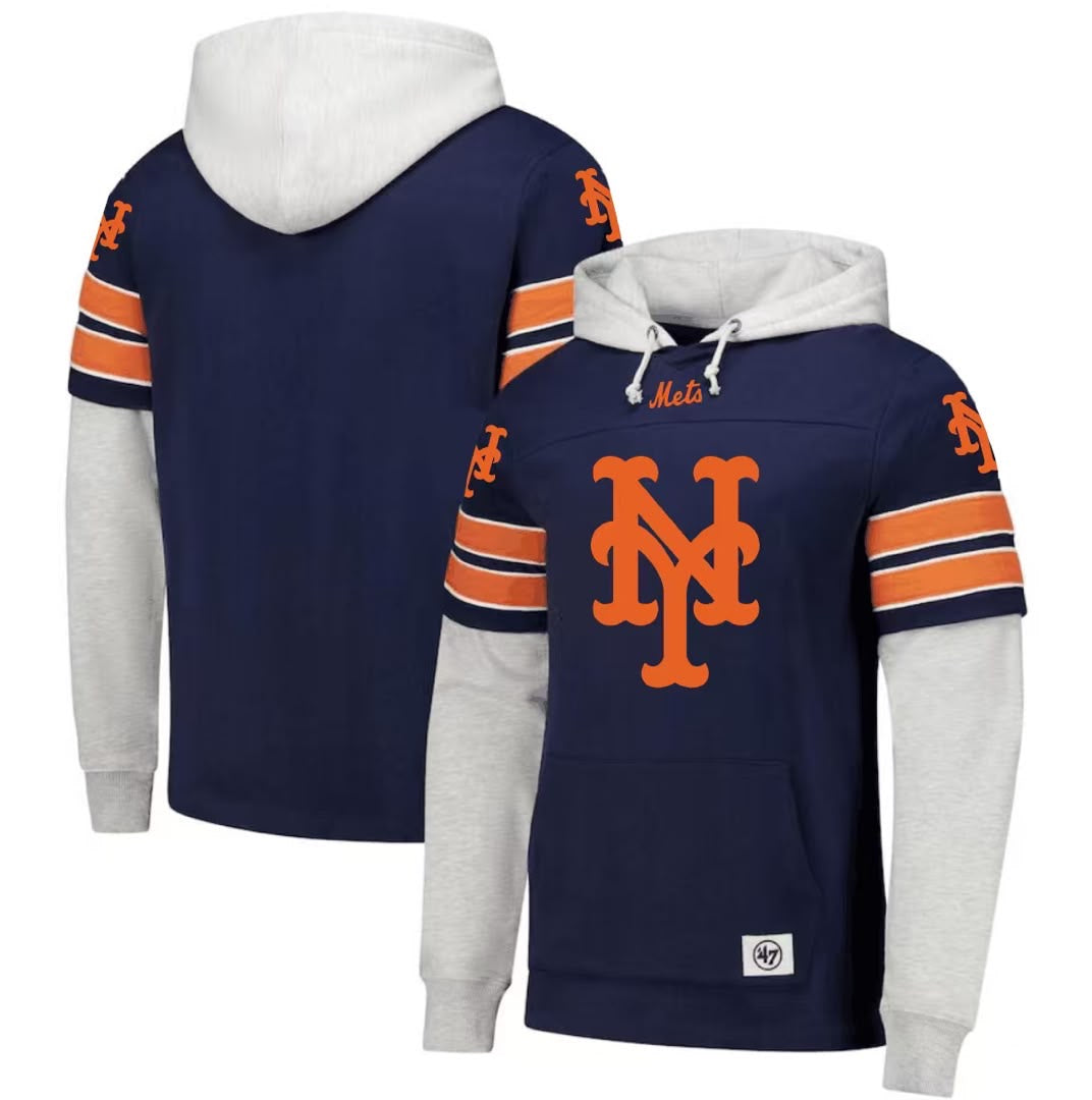 New York Mets Official MLB 47 brand hoodie product image 1