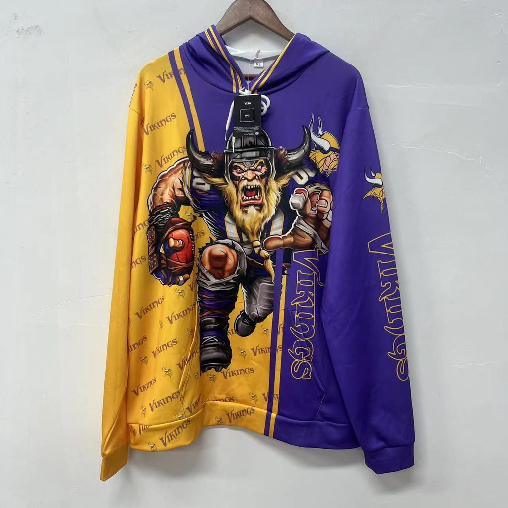Minnesota Vikings lightweight hoodie Animated graphics product image 1