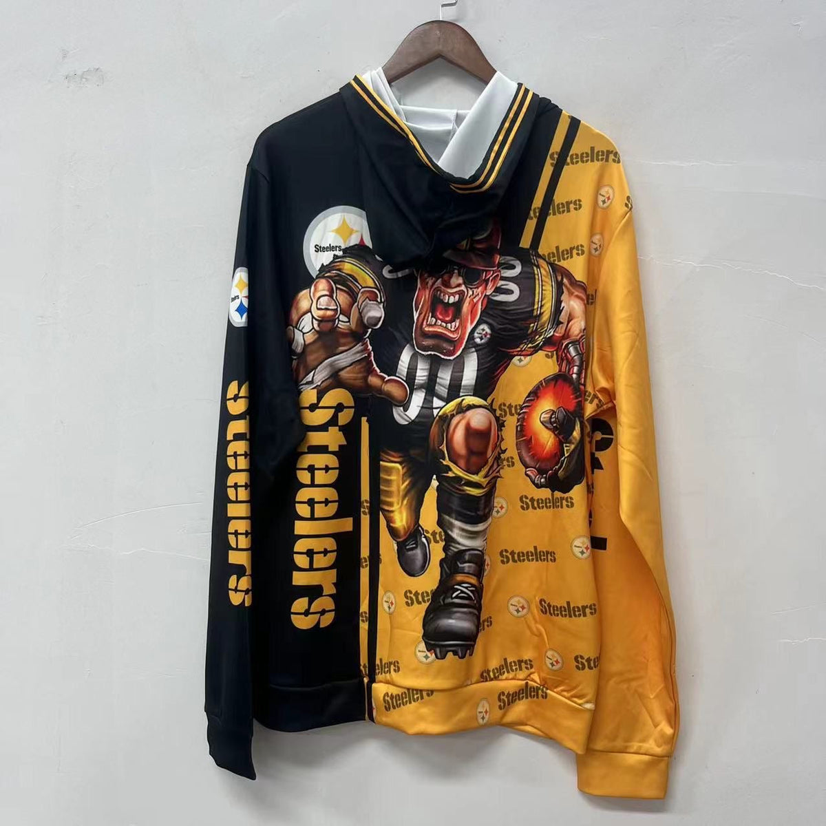 Pittsburgh Steelers lightweight hoodie Animated graphics product image 2