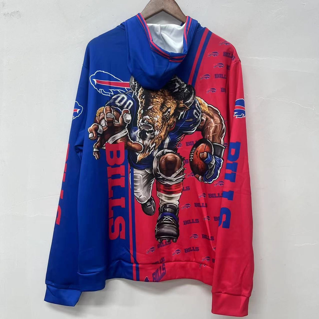 Buffalo Bills lightweight hoodie Animated graphics product image 2